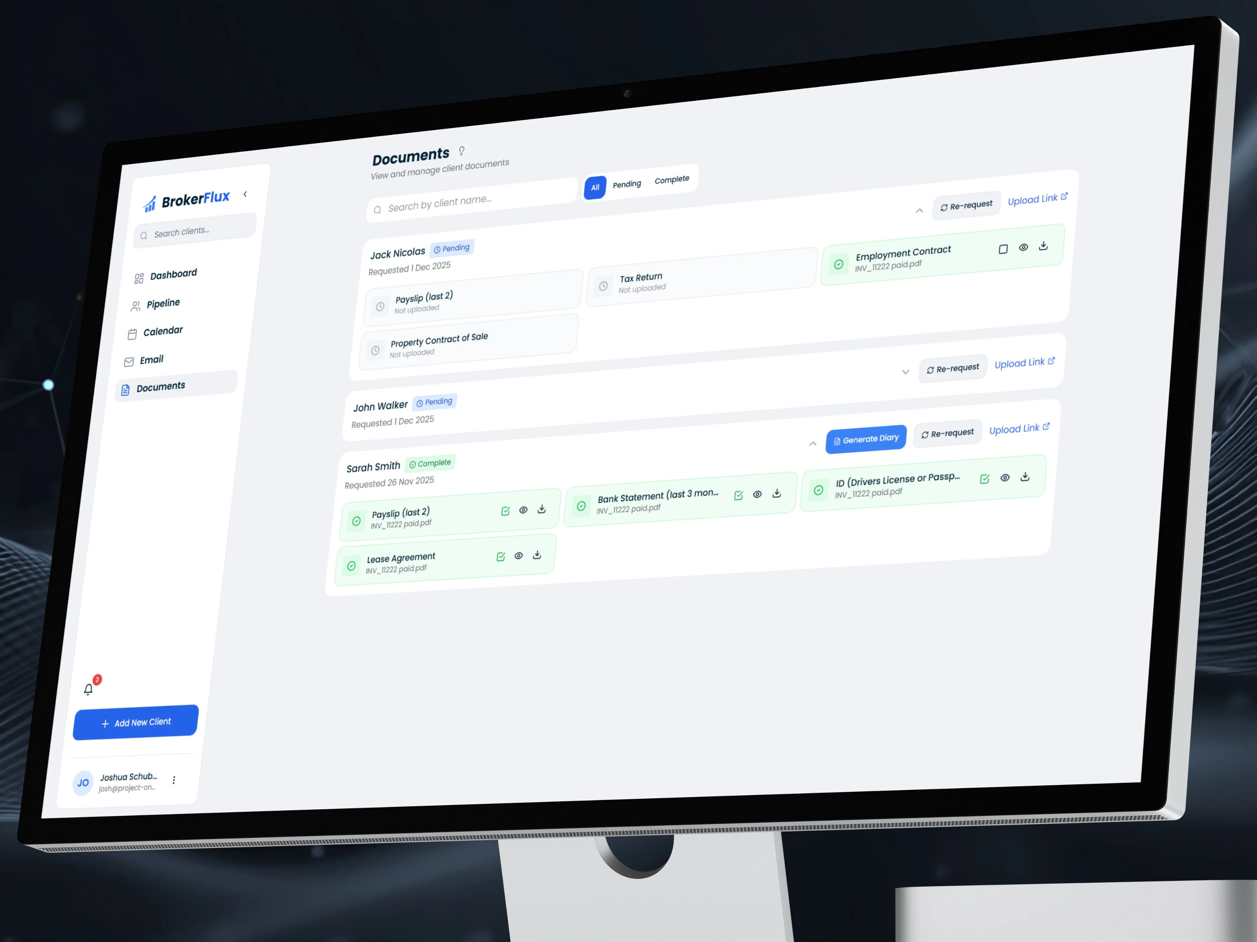 Broker Flux Documents Portal